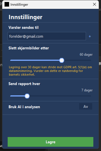 GDPR-advarsel